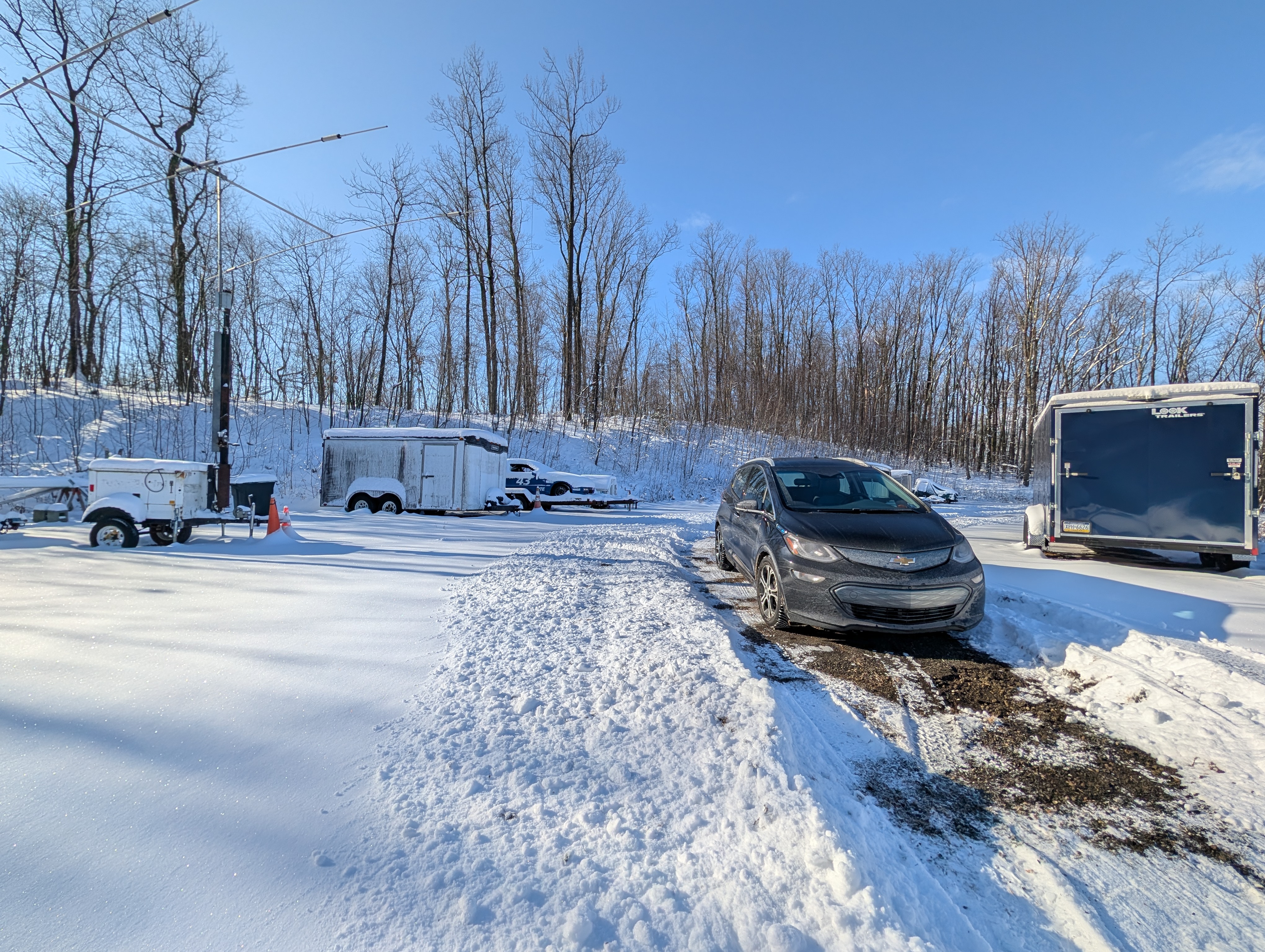 First to the field day site.